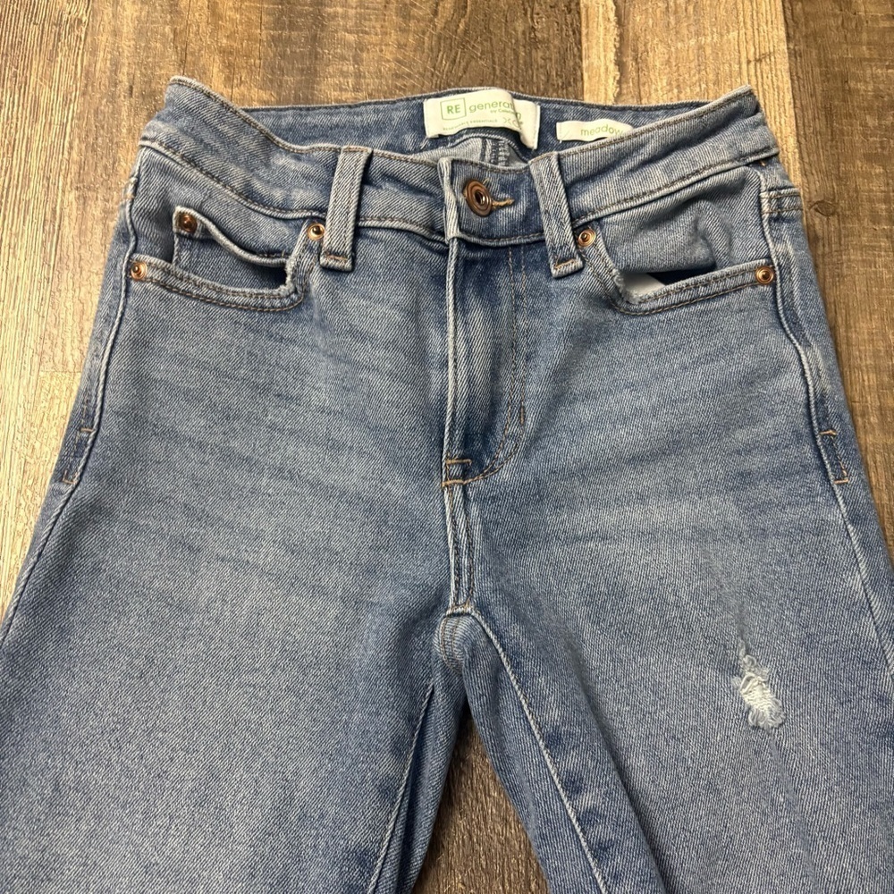 Re Generation by CELEBRITY PINK meadow size 0/24 skinny jeans blue jeans - Picture 3 of 8